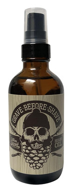 Grave Before Shave Pine/Cedar Wood Beard Oil 4Oz. Big Bottle