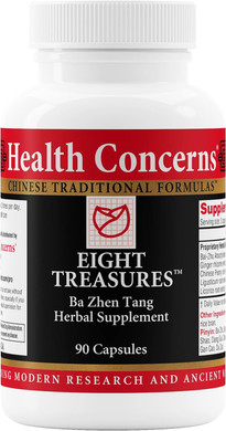 Health Concerns Eight Treasures  Menstrual Relief & Women'S Health Supplement  Uterine Health, Fatigue, Irregular Cycles, Postpartum Recovery  Herbal Chinese Medicine  90 Capsules