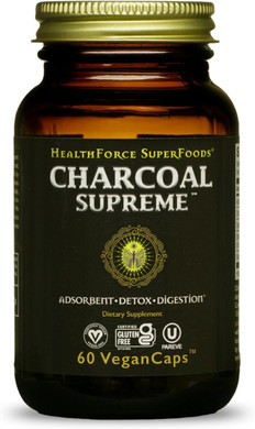Healthforce Superfoods Charcoal Supreme - 60 Vegancaps