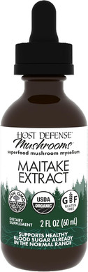 Host Defense Maitake Extract - Immune & Cellular Health Support - Herbal Supplement With Maitake Mushroom & Mushroom Mycelium - Liquid Supplement - 2 Fl Oz (60 Servings)