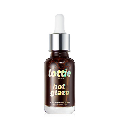 Hot Glaze In Bronze Universal Bronzing Drops, Tinted Bronzing Drops, Serum-Like Formula Infused With Hyaluronic Acid, Squalane & Niacinamine