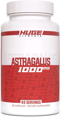 Huge Supplements Astragalus Propinquus Root Extract, 1000Mg Per Serving, Boost Immune System And Promote Overall Health - Non-Gmo, Vegan, Gluten-Free (120 Capsules)