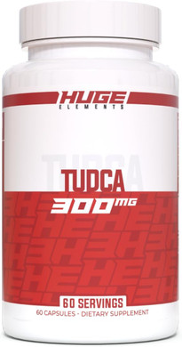 Huge Supplements Tudca 300Mg, Premium Quality Liver Support & Detoxification, Pure Bile Salts, Third-Party Lab Tests Available (60 Servings)