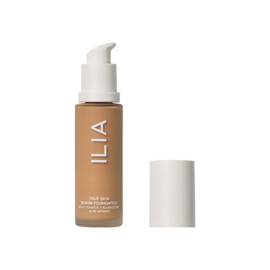 Ilia - True Skin Serum Foundation | Non-Comedogenic, Cruelty-Free, Vegan, Weightless Feel, Buildable Coverage, Safe For Sensitive Skin (Sable Sf.5)