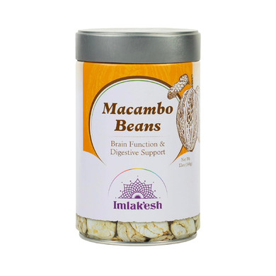 Imlakesh Macambo Beans, Rainforest Nut (12Oz Metal Jar)