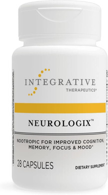 Integrative Therapeutics Neurologix - Brain Support Supplement For Memory & Focus* - Nootropic Concentration & Brain Health Supplement* - 120 Capsules