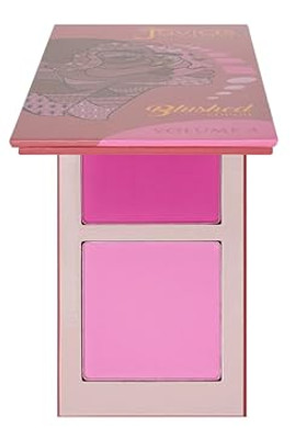 Juvia'S Place Blushed Duo Blush - Two Tone Pigmented Buildable Pressed Mineral Powder - Rosy Natural Cheeks Matte Fresh Finish For All Skin Color -Volume1