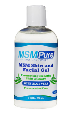 Kala Health Msmpure Max Strength Skin & Facial Msm Gel With Organic Aloe, 8 Oz  Preservative-Free Skin Care For Smooth, Radiant Skin