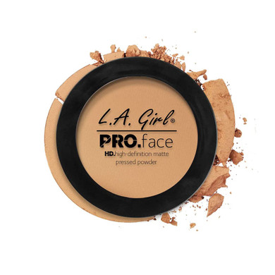L.A. Girl Pro.Face Matte Pressed Powder, Medium Beige Gpp609