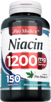 Lab - Niacin - Vitamin B3-1200 Mg Per Serving, 150 Capsules Of - Vitamin B3 Niacin - Ultra High Absorption