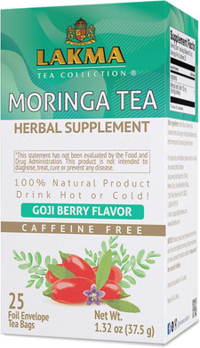 Lakma Moringa Oleifera Tea With Goji Berry - 25 Tea Bags