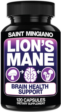 Lion'S Mane Mushroom Supplement | 120 Capsules: Alpha Brain Enhancement Of Cognitive Clarity, Focus With Our Specialty Blend 4 Mushroom Mycelium Formula