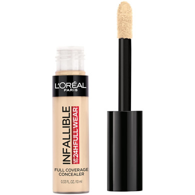 L'Oreal Paris Makeup Infallible Full Wear Waterproof Matte Concealer, Full Coverage, Toffee, 0.33 Fl. Oz