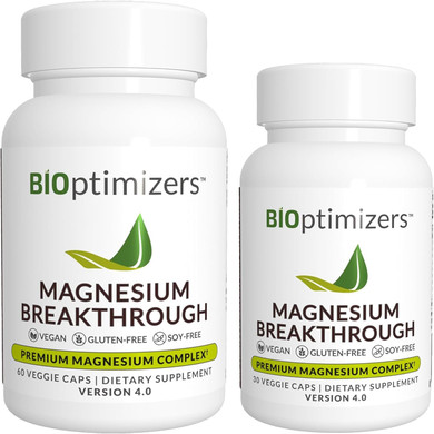 Magnesium Breakthrough Supplement 4.0 - Has 7 Forms Of Magnesium: Glycinate, Malate, Citrate, And More - Natural Sleep And Brain Supplement - 90 Capsules