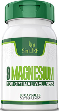 Magnesium Supplement With 9 Forms Of High Absorption Magnesium Glycinate, L-Threonate, Citrate, Malate And More For Muscle, Brain Support, Non-Gmo, Gluten & Soy Free, 60 Capsules