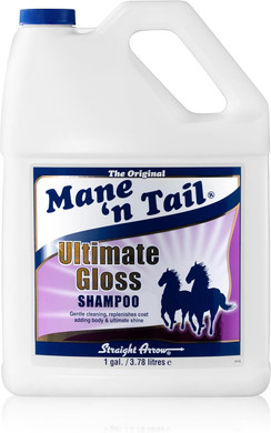 Mane 'N Tail Ultimate Gloss Shampoo 1 Gallon  Deep Cleansing For Unbelievably Soft, Silky Coat With Premium Reflective Shine