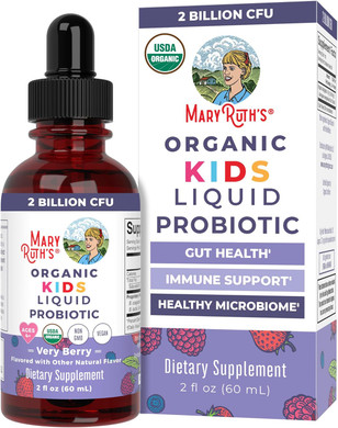 Maryruth Organics Kids Very Berry Liquid Probiotic, 2 Fz