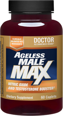 Max Total Testosterone Booster Supplement For Men, 120 Caplets