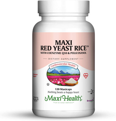 Maxi Health, Maxi Red Yeast Rice Complex (600 Mg), 60 Capsules