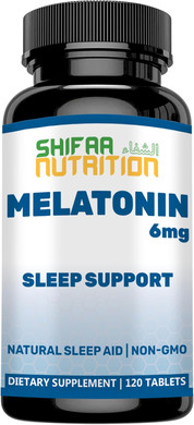 Melatonin Chewable Tablets - Sleep Support For Adults - For Regulated Sleep Cycle - Non-Gmo & Keto Friendly, 6Mg 60 Servings, 3Mg 120 Servings