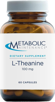Metabolic Maintenance L-Theanine - 200Mg Suntheanine Vegan Amino Acid Supplement - Support Mood, Focus + Reduced Stress Response (120 Capsules)