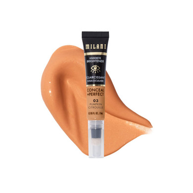 Milani Conceal + Perfect Undereye Brightener For Treating Dark Circles, Face Lift Collection - Melon