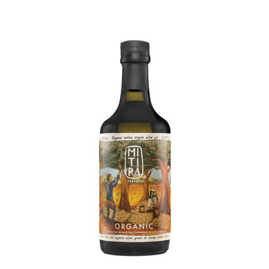 Mitira Organic Extra Virgin Olive Oil, 500Ml, Herbaceous Flavor, Available At Hellenic Farms