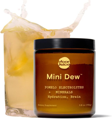 Moon Juice - Mini Dew Electrolytes Powder - Pomelo Grapefruit (30 Servings) - 2In1 Electrolytes & Minerals - Hydration Powder - Magnesium, Calcium, Potassium & Pink Salt - Sugar Free, Vegan, Non Gmo