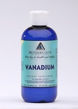 Mother Earth Minerals - Vanadium 8 Ounce 96 Servings