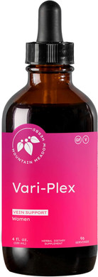 Mountain Meadow Herbs Vari-Plex - Natural Vein Support For Women, Promotes Healthy Circulation, Capillary & Vein Health, Fast-Acting Liquid Herbal Extract 4Oz