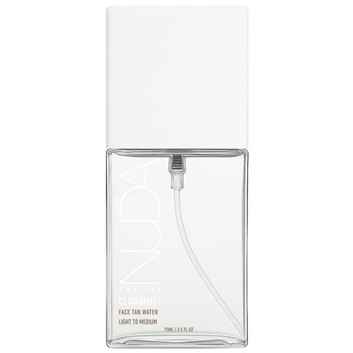 Nuda Face Tan Water | Lightweight And Clear Self Tan Face Mist | Cruelty Free Face Tanner Water With Natural Ingredients | Buildable Spray Tan Solution (75 Ml)