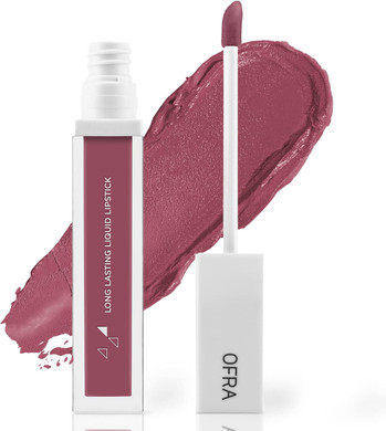 Ofra Long Lasting Liquid Lipstick - Charmed By Mannymua| Pink Matte Lipstick With Mauve Undertones | 8G