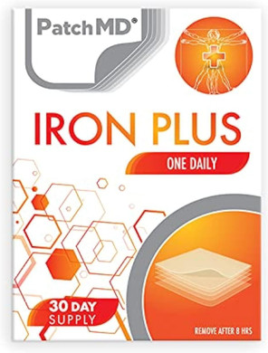 Patchmd  Iron Plus Topical Patches - 30 Days Supply