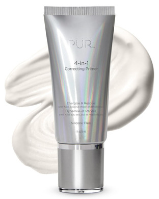 Pur Beauty 4-In-1 Correcting Primer, Energize & Rescue - Primer For Face Before Makeup - Face Makeup For Women - Silicone-Free Hydrating Make Up Helps Reduce Redness, 1 Fl Oz