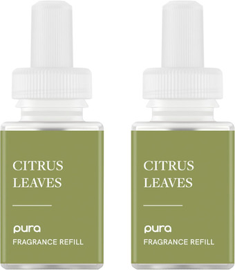 Pura Malodor Refill - Smart Home Air Diffuser - Up To 120-Hours Of Premium Fragrance Per Refill - Clean Diffuser Fragrance - Air Deodorizer & Odor Eliminator - 2 Pack, Pink Pomelo