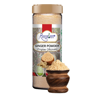 Ramaroma Ginger (Adarak) Powder, 3.5Oz (100G) Perfect For Cooking, Baking Gingerbread, Smoothies & Tea, Gluten Free, Free Of Additives, No Artificial Flavors, Sugar- Free, Non Gmo And Vegan