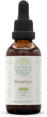Rosehips B120 Alcohol-Free Herbal Extract Tincture, Super-Concentrated Rosehips (Rosa Spp.) Dried Fruit (4 Fl Oz)