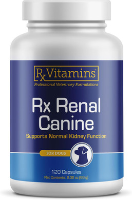 Rx Renal Canine 120 Caps By Rx Vitamins