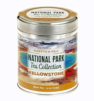 Simpson & Vail, Yellowstone National Park Black Tea, 4 Ounce Tin / 50 Cups