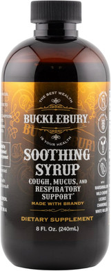 Soothing Herbal Syrup - Upper Respiratory Support, Original Premium Herbal All In One Supplement For Sinus, Bronchi, Throat, And Respiratory Support - 8 Oz