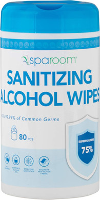 Sparoom Hand Sanitizing Alcohol Wipes