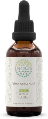 Stephania Root B120 Alcohol-Free Herbal Extract Tincture, Concentrated Liquid Drops Natural Stephania Root (Stephania Tetrandra) Dried Root (4 Fl Oz)