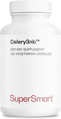 Supersmart - Celery3Nb 150Mg Per Day (Patented) - Natural Celery Seed Extract Supplement - Well-Tolerated Phthalides | Non-Gmo & Gluten Free - 100 Vegetarian Capsules