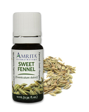 Sweet Fennel Essential Oil, 100% Pure Undiluted Foeniculum Dulce, Therapeutic Grade, Premium Quality Aromatherapy Oil, Tested & Verified, 10Ml