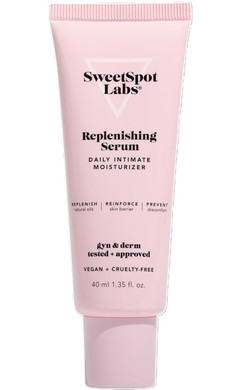 Sweetspot Labs Replenishing Serum, External Vaginal Moisturizer, Perimenopause, Pregnancy And Postpartum Care For Dry Intimate Skin, 1.35 Oz