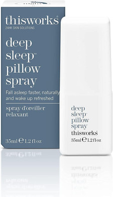 Thisworks Deep Sleep Pillow Spray  Fast-Acting Natural Formula With Lavender For Relaxation And Restful Sleep  35 Ml (1.2 Fl Oz) Travel Size