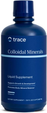 Trace Minerals Colloidal Minerals - Immune Health & Energy Support - High-Potency Potassium Supplement With Fulvic Acid - Mineral Absorption Supplement For Men & Women - 32 Fl Oz (About 32 Servings)
