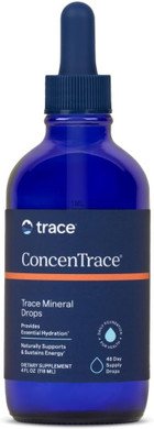 Trace Minerals Concentrace Trace Mineral Drops - Liquid Supplement For Bone & Joint Support - Aids Hydration & Electrolyte Restoration - Unflavored, 8 Fl Oz (192 Servings)