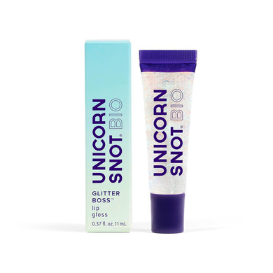 Unicorn Snot Glitter Lip Gloss - Sparkly Lip Shine - Stocking Stuffers For Women, Gifts For Teen Girls - Vegan & Cruelty-Free Non-Sticky Formula Gloss Glitter Makeup - Multi-Colored Set Of 3