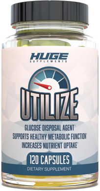 Utilize Glucose Disposal Agent (Gda), Carb Blocker & Nutrient Partitioner, Support Healthy Metabolic Function With 1.5G Berberine, 500Mg Bitter Melon, 125Mg Cinnamon & More (120 Capsules)